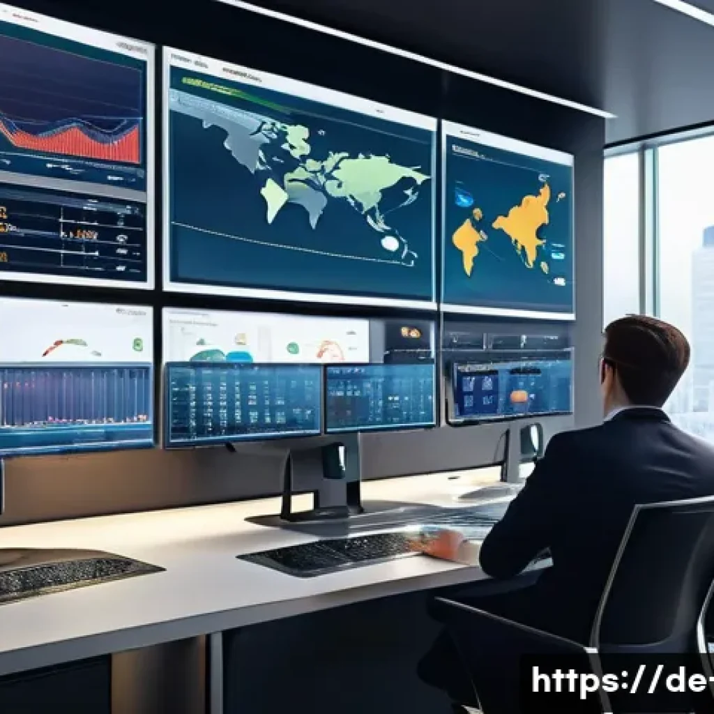 달러 강세와 수출입 변화 - A modern German small-to-medium-sized manufacturing company office scene showing diverse professiona...