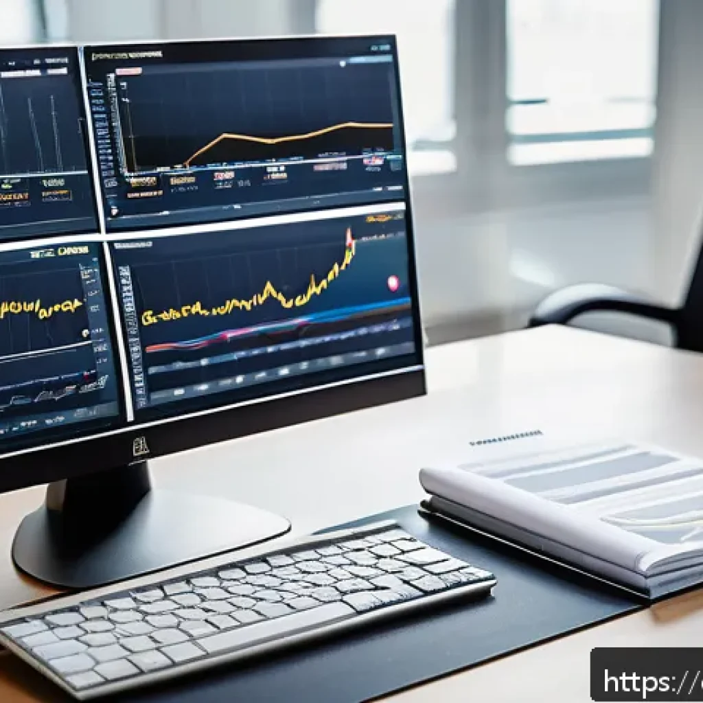 경제위기 대비 재테크 - A detailed and professional financial advisor&rsquo;s office setting in Germany, showing a modern desk wit...